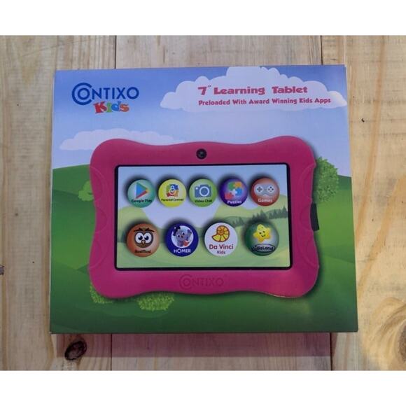 Contixo kids 7" learning tablet V9-3-32- pink - Picture 1 of 5